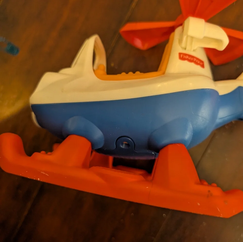 Fisher Price Little People Helicopter Untested